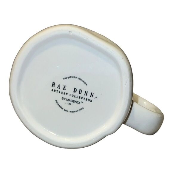 Rae Dunn Artisian Collection by Magenta MOM Letters Ceramic Coffee Mug EUC - Picture 6 of 6